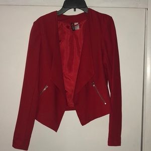 Red blazer